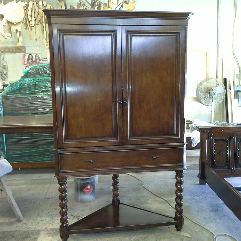 English Chest On Stand