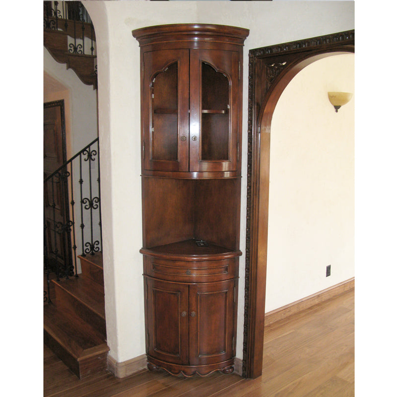 Colonial Corner Cabinet