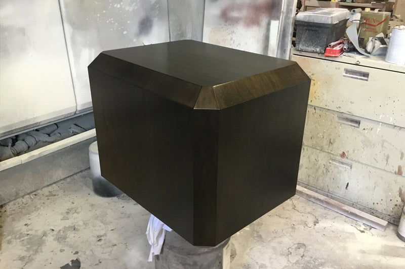 Beveled Side Table