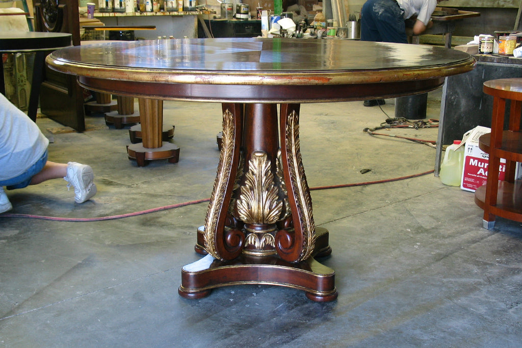 Colonial Double Pedestal Table